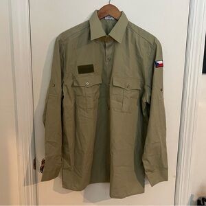 SOLD - Czech MS Button up Shirt